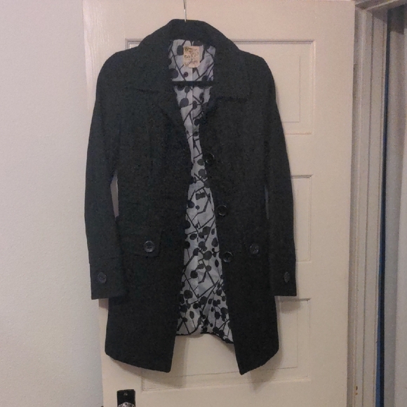Tulle Jackets & Blazers - Elegant Black Women's Coat